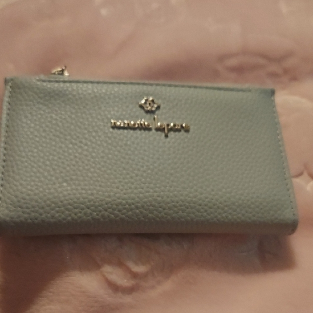 Nanette Lepore Teal Wallet